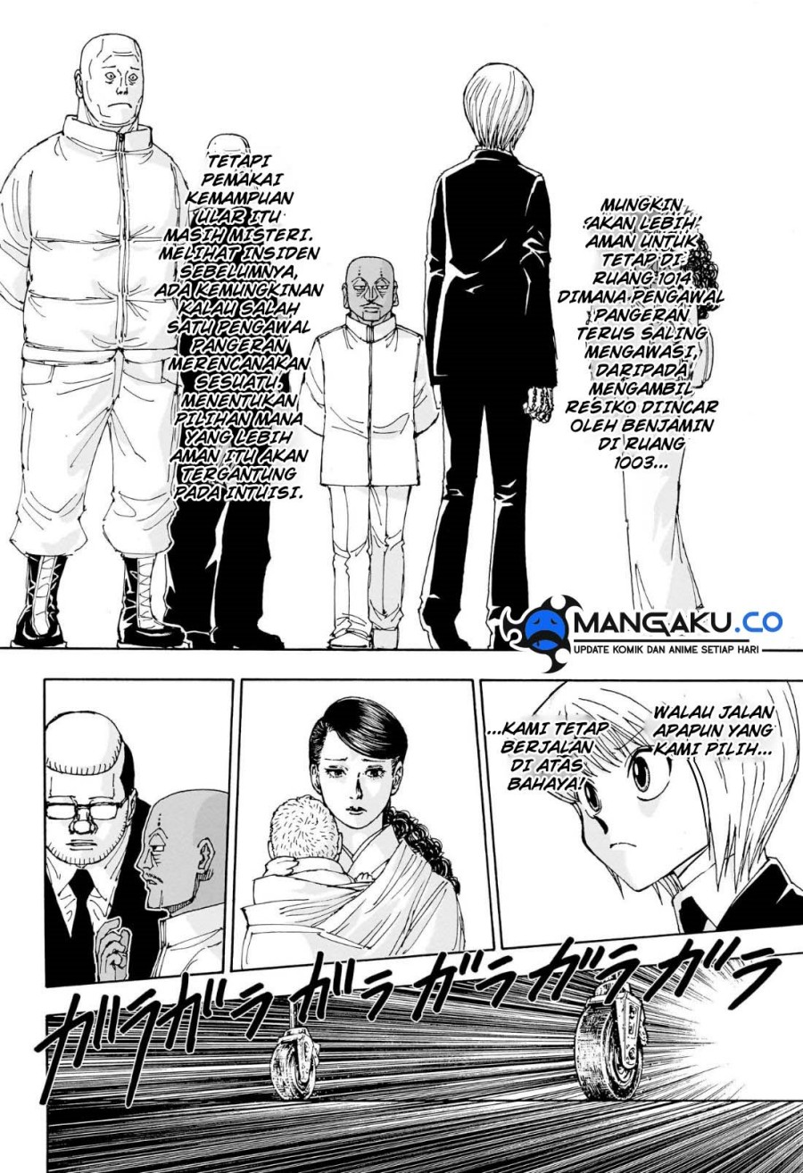 Hunter x Hunter Chapter 404 Gambar 7