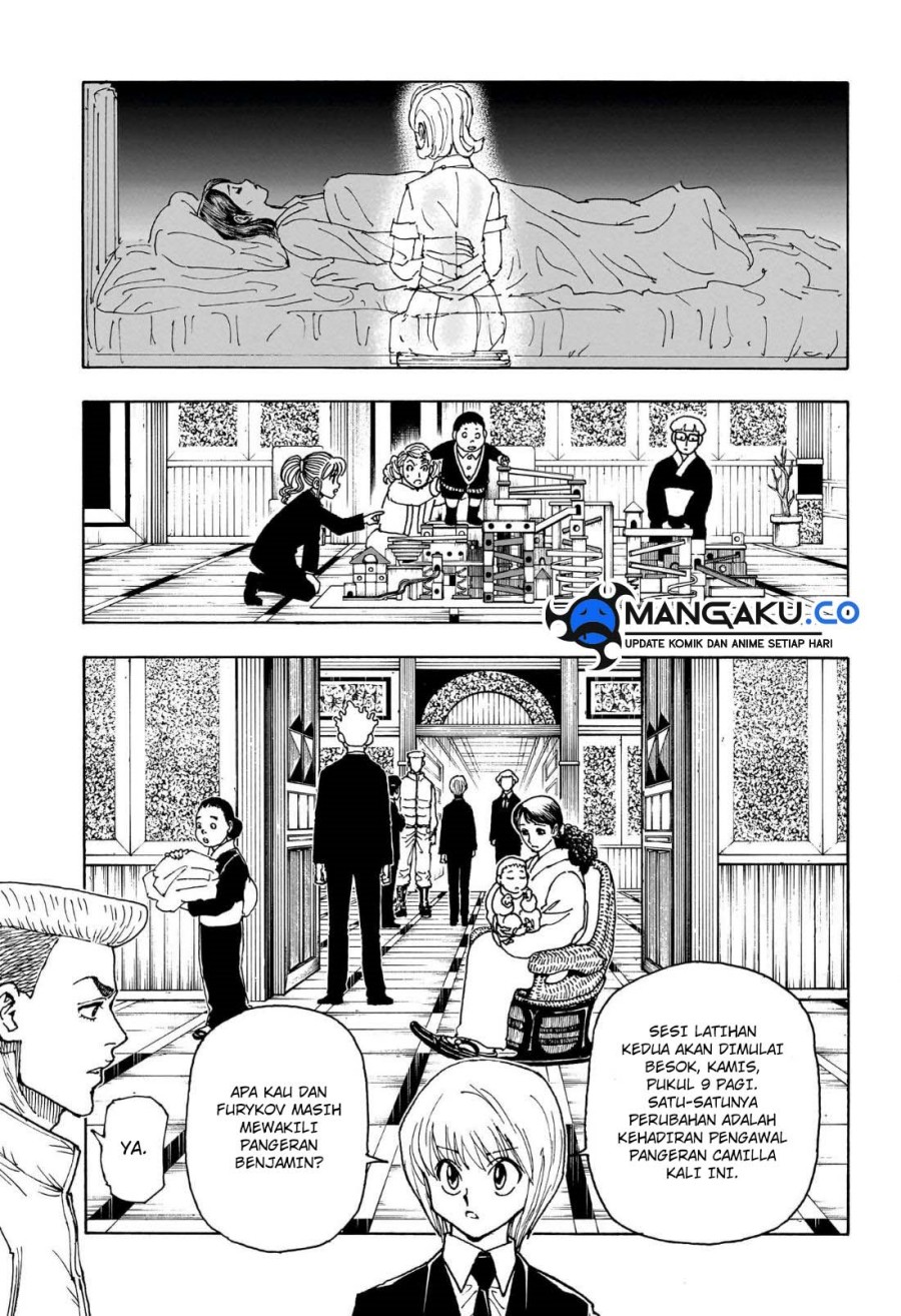 Hunter x Hunter Chapter 404 Gambar 16