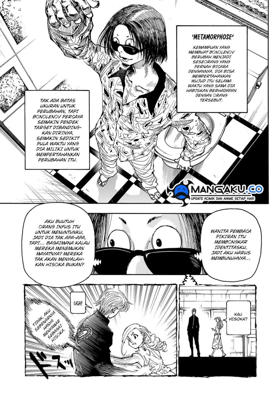 Hunter x Hunter Chapter 405 Gambar 8
