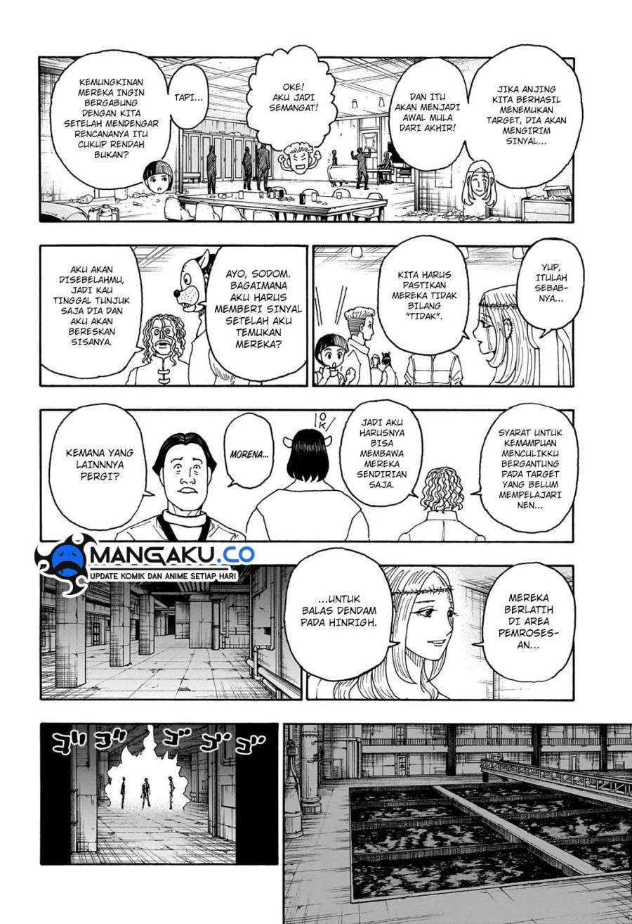 Hunter x Hunter Chapter 405 Gambar 19