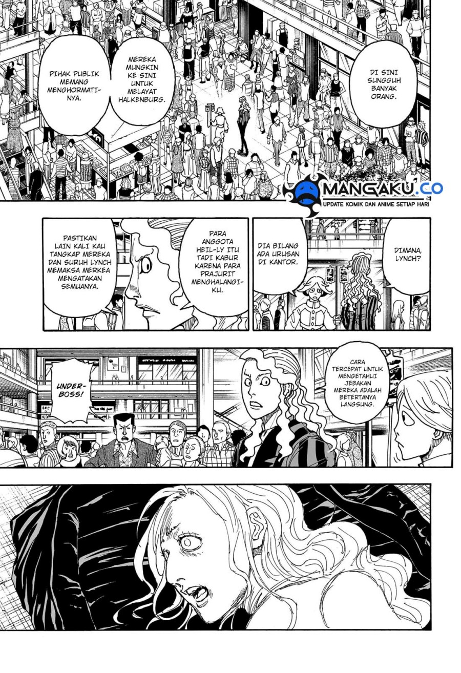 Hunter x Hunter Chapter 406 Gambar 7