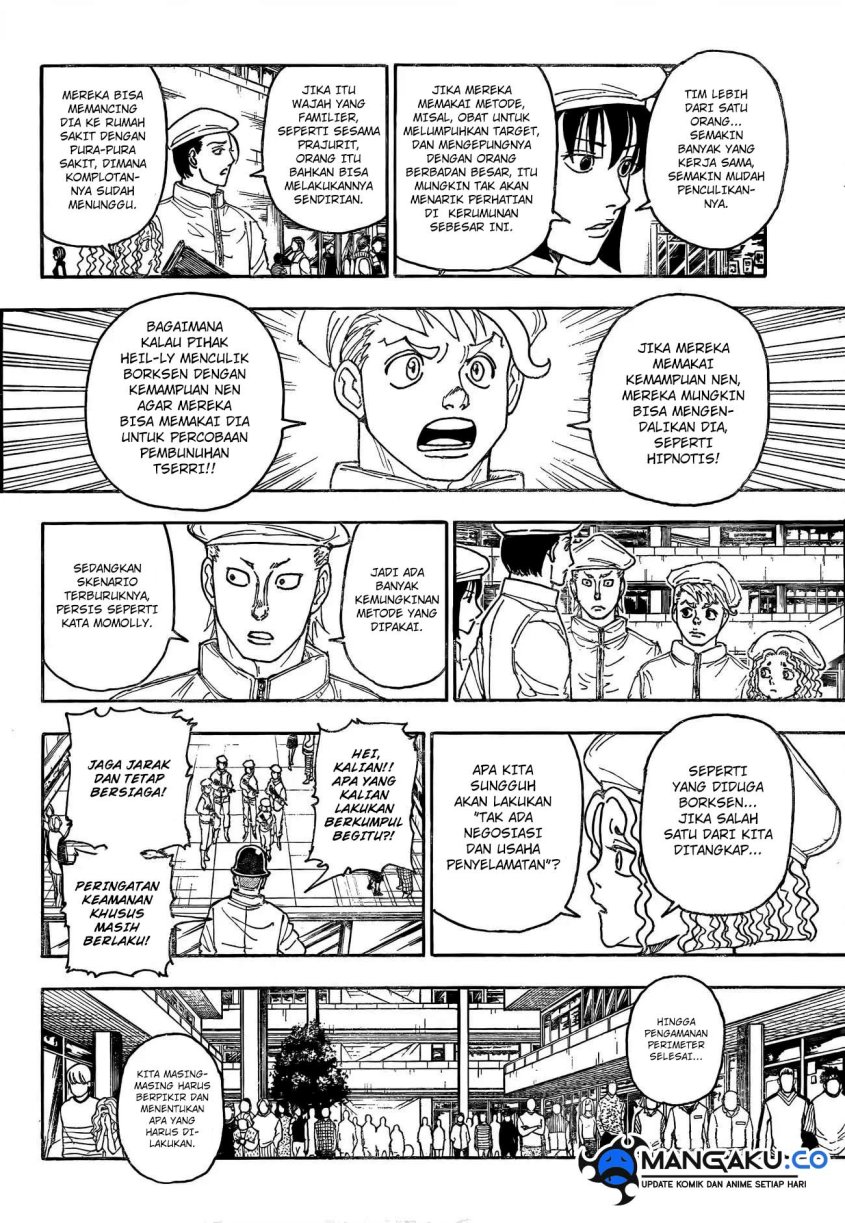 Hunter x Hunter Chapter 407 Gambar 4