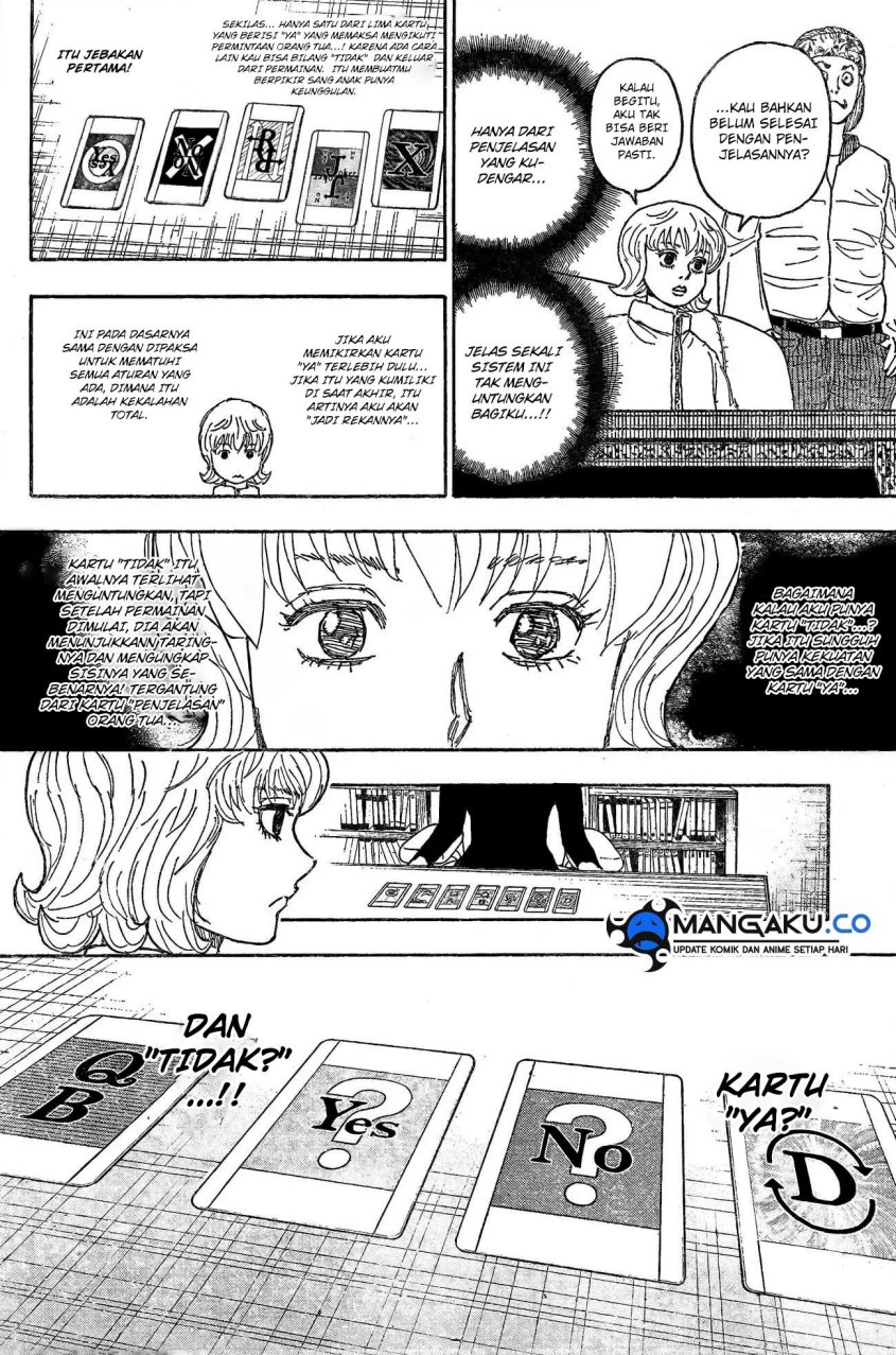 Hunter x Hunter Chapter 407 Gambar 8