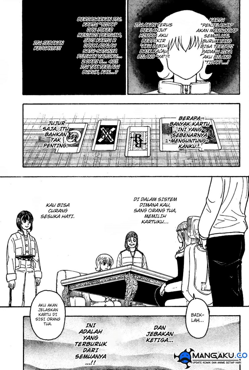 Hunter x Hunter Chapter 407 Gambar 9