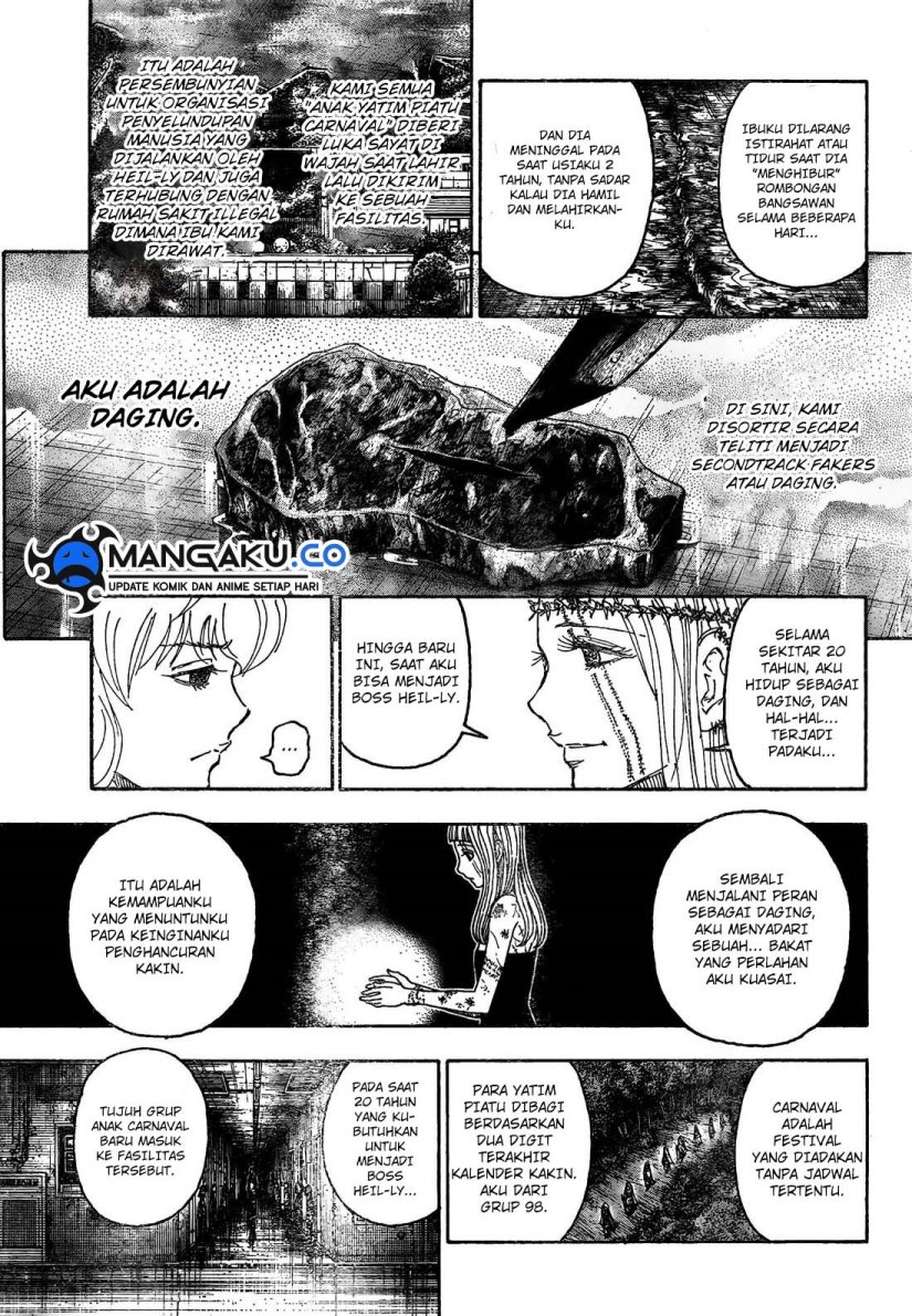 Hunter x Hunter Chapter 408 Gambar 5