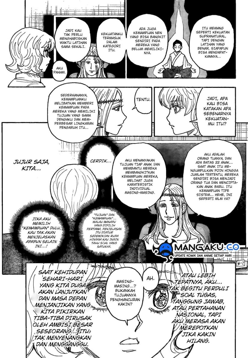 Hunter x Hunter Chapter 408 Gambar 8