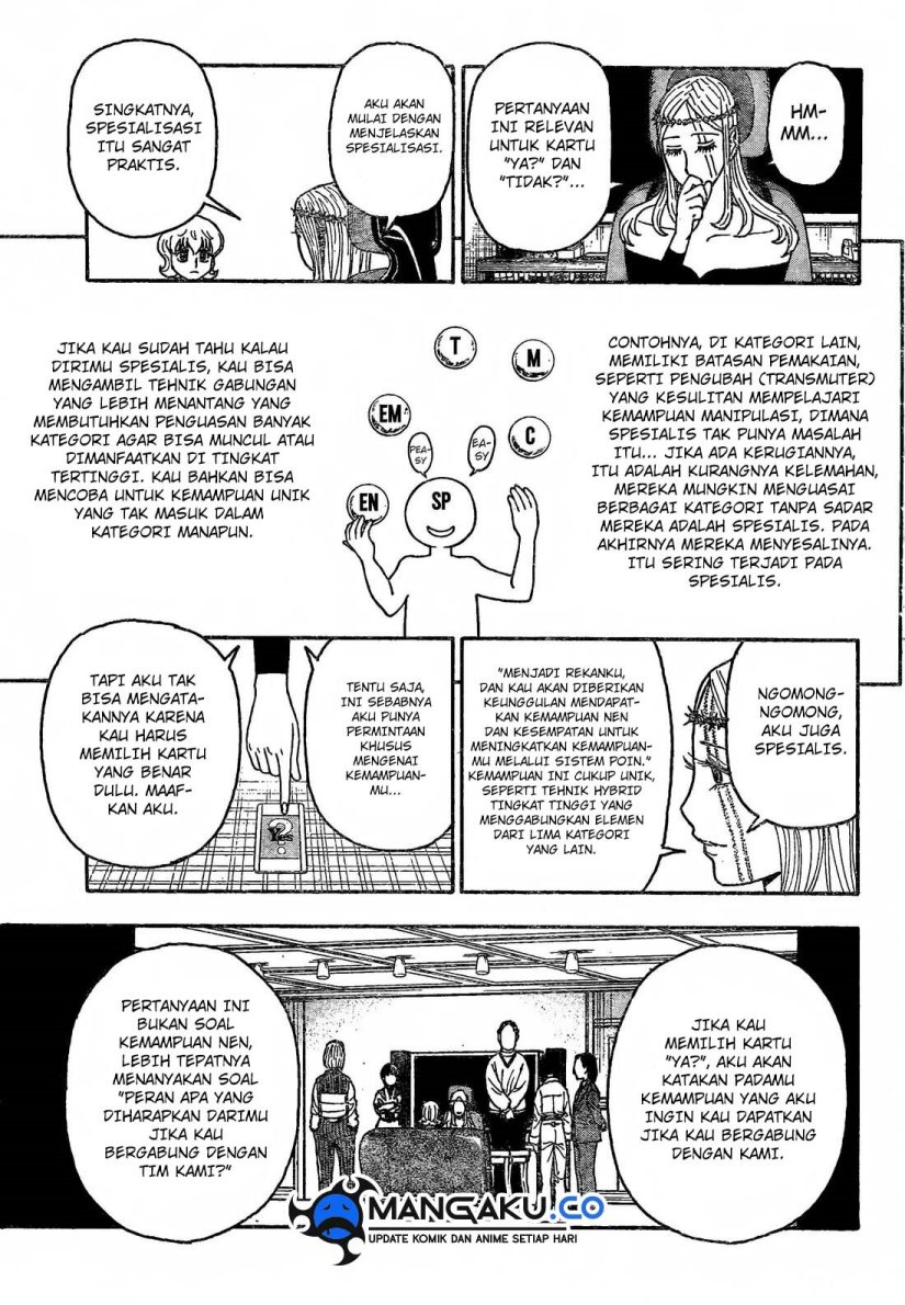 Hunter x Hunter Chapter 408 Gambar 11