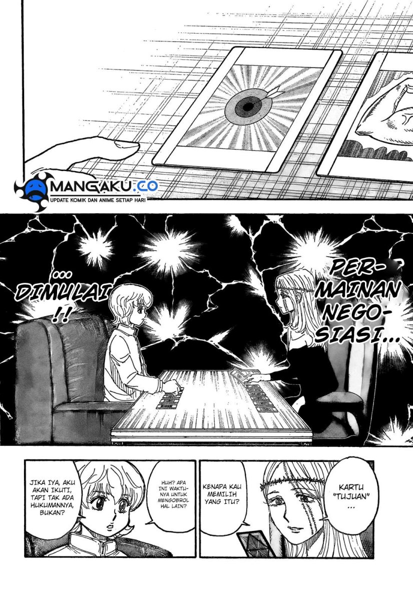 Hunter x Hunter Chapter 408 Gambar 3