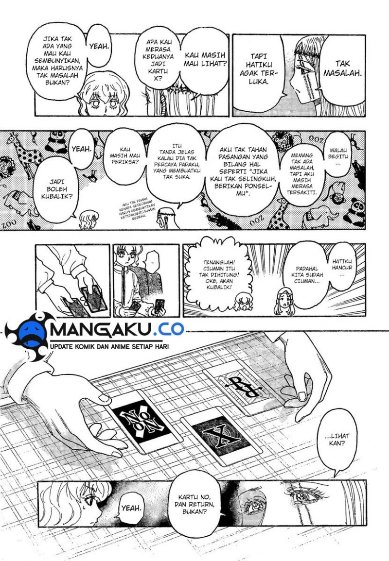 Hunter x Hunter Chapter 409 Gambar 6
