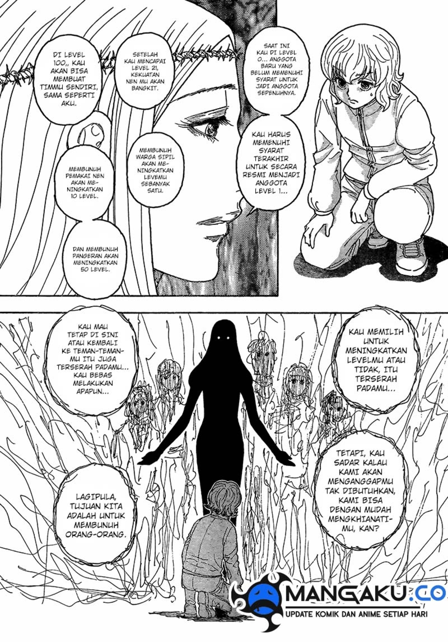 Hunter x Hunter Chapter 410 Gambar 8