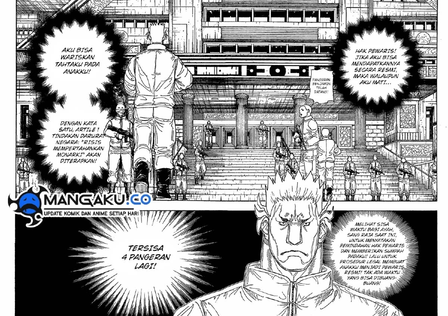 Hunter x Hunter Chapter 410 Gambar 14