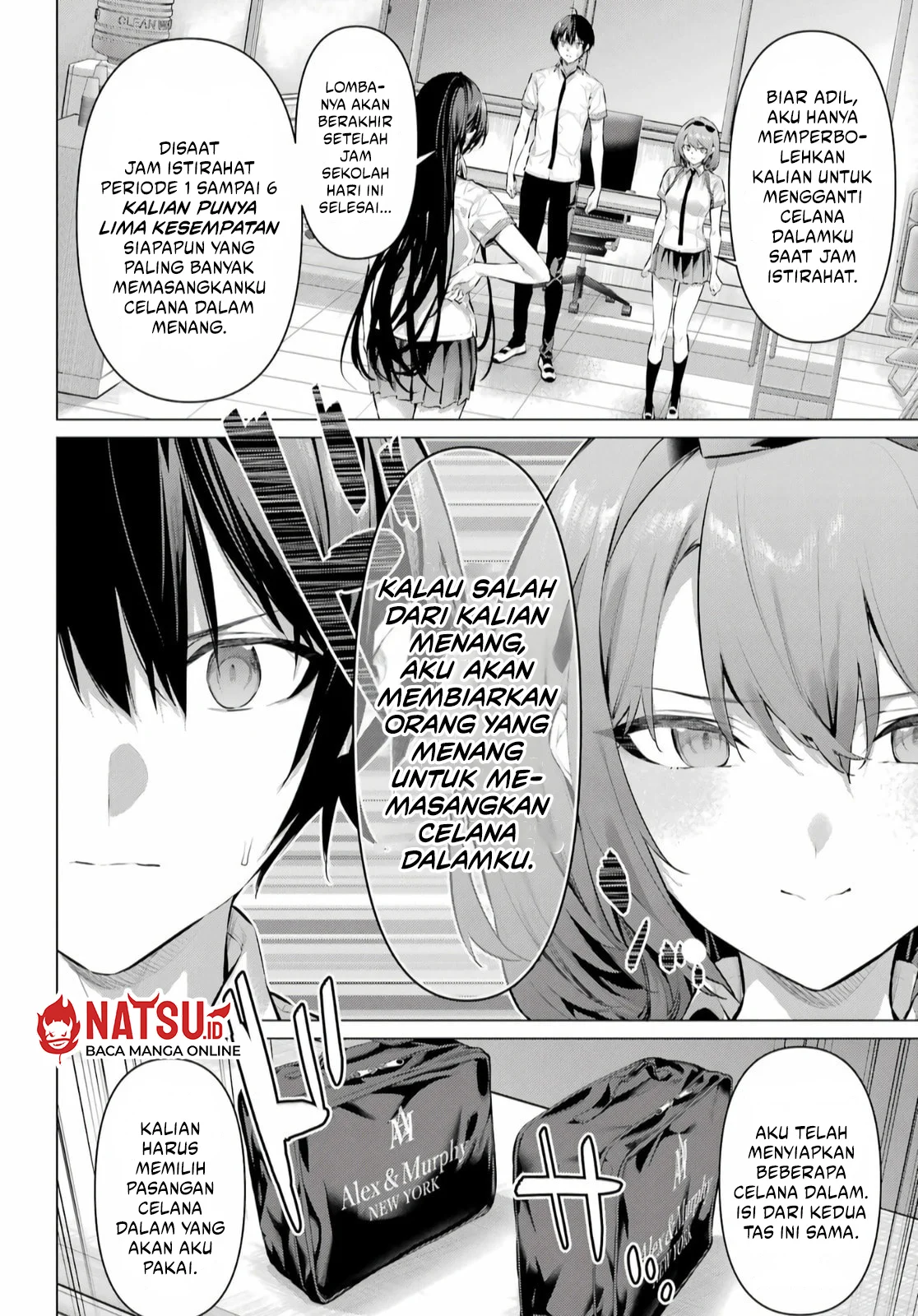 Haite Kudasai Takamine-san Chapter 67.1 Gambar 4