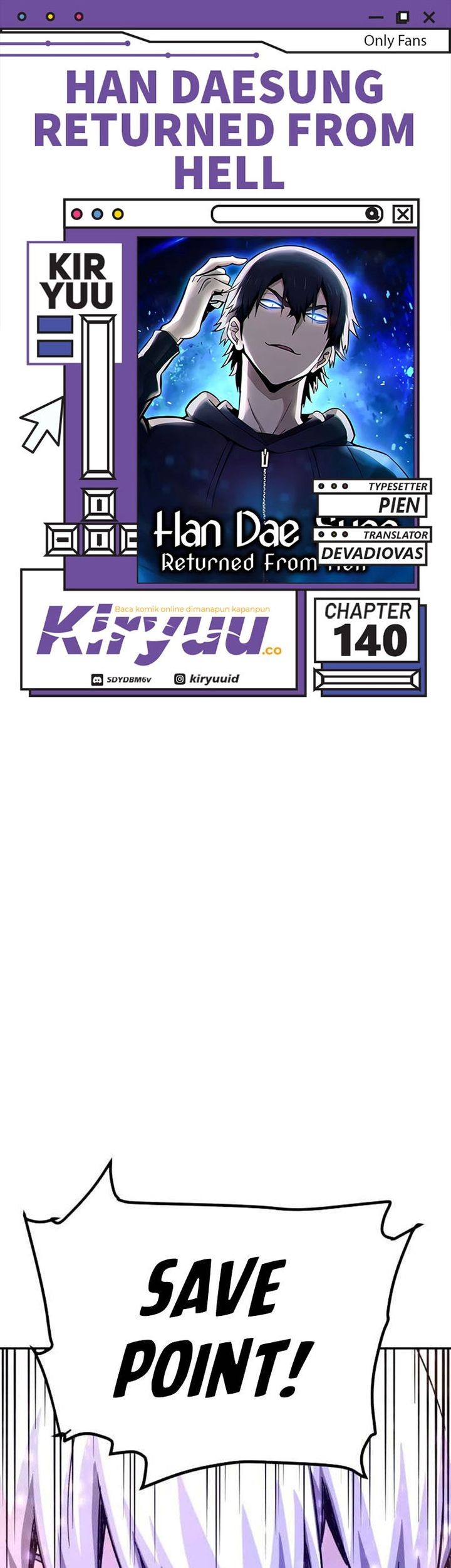 Komik Han Dae Sung Returned From Hell Chapter 140 gambar nomor 1