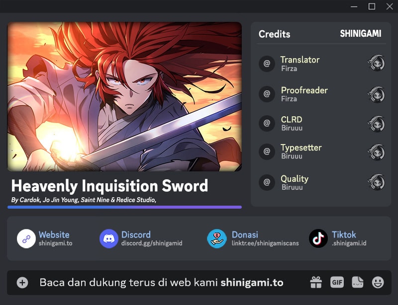 Komik Heavenly Inquisition Sword Chapter 133 gambar nomor 1