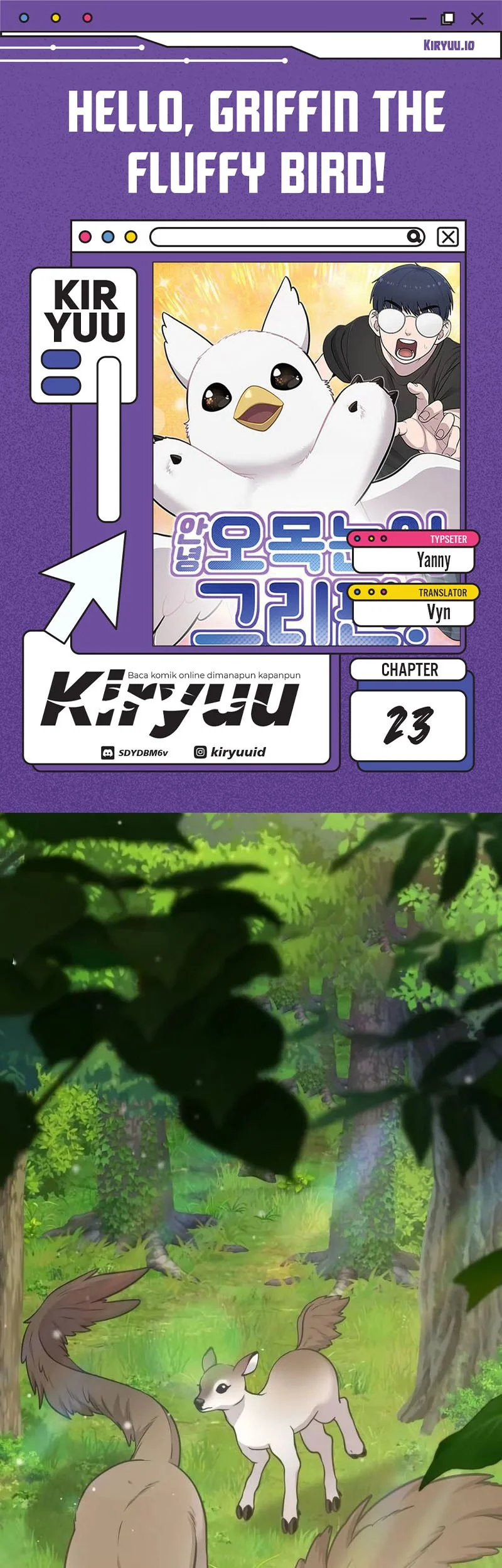 Komik Hello, Fluffy Griffin! Chapter 23 gambar nomor 1