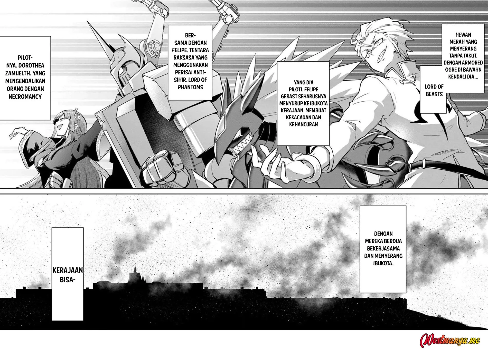 Henkyou Gurashi no Maou, Tensei shite Saikyou no Majutsushi ni naru 〜Aisarenagara Nariagaru Moto Maō wa, Ningen o Shiritai〜 Chapter 54 Gambar 40