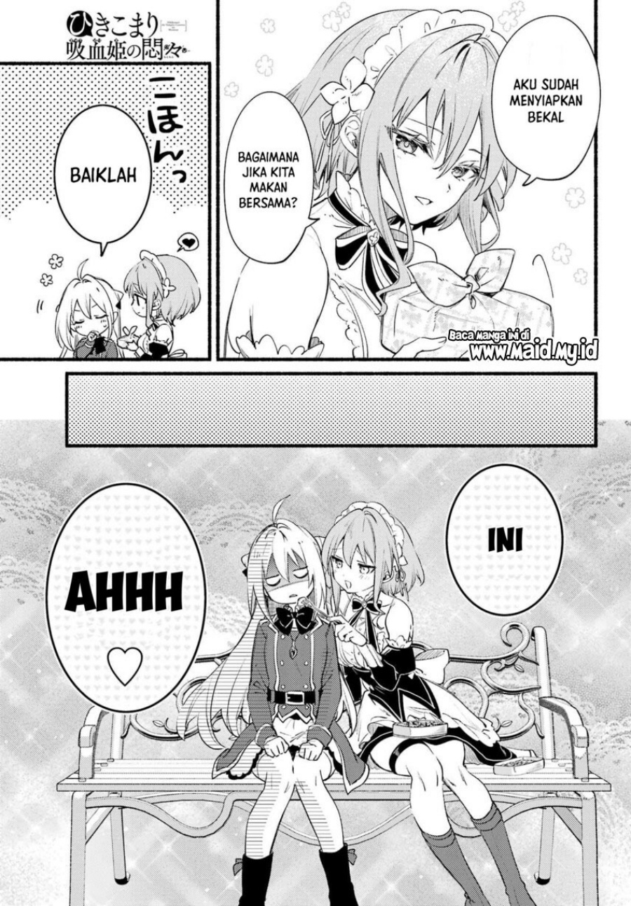 Hikikomari Kyuuketsuki no Monmon Chapter 19 Gambar 9