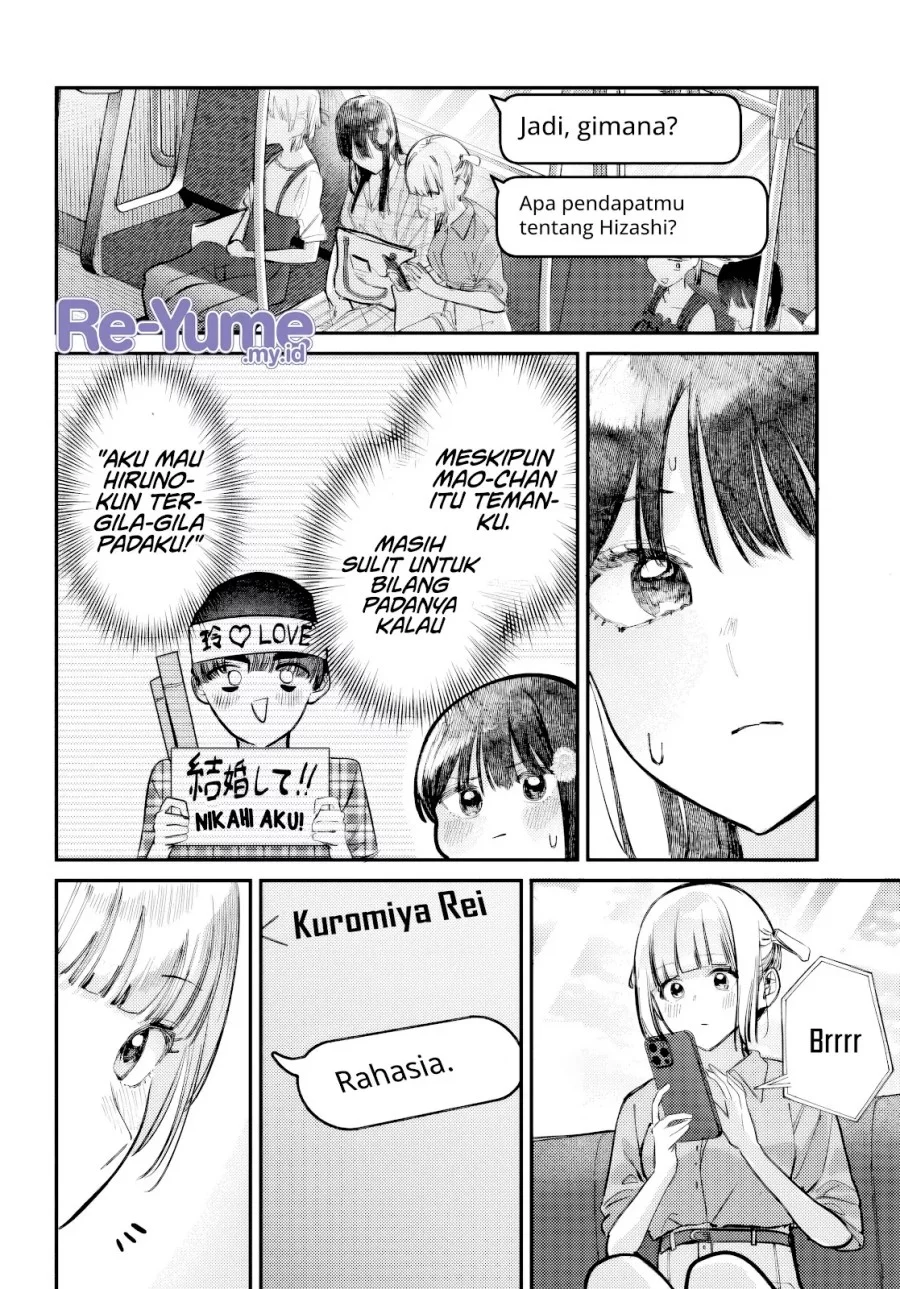 Houkago no Idol ni wa Himitsu ga aru Chapter 33 Gambar 13