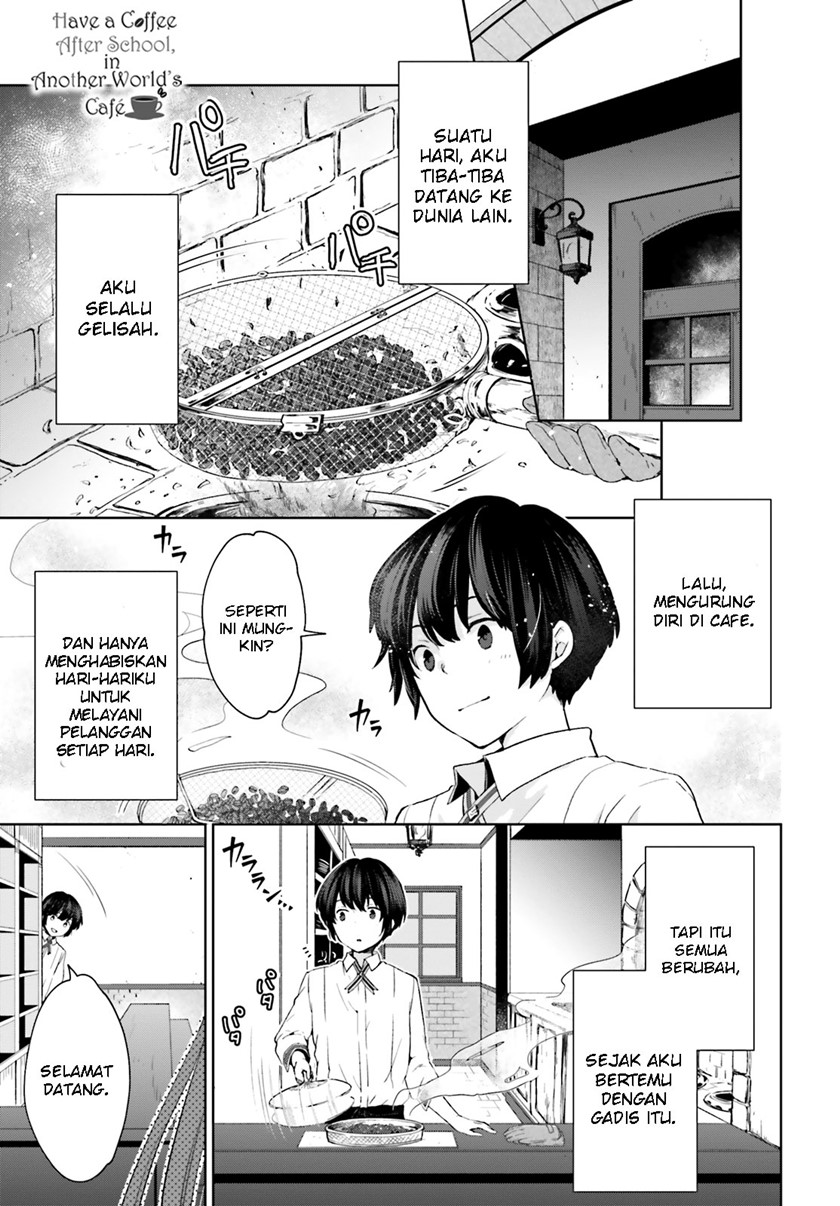 Manga Houkago wa, Isekai Kissa de Coffee wo Chapter 5 gambar nomor 2