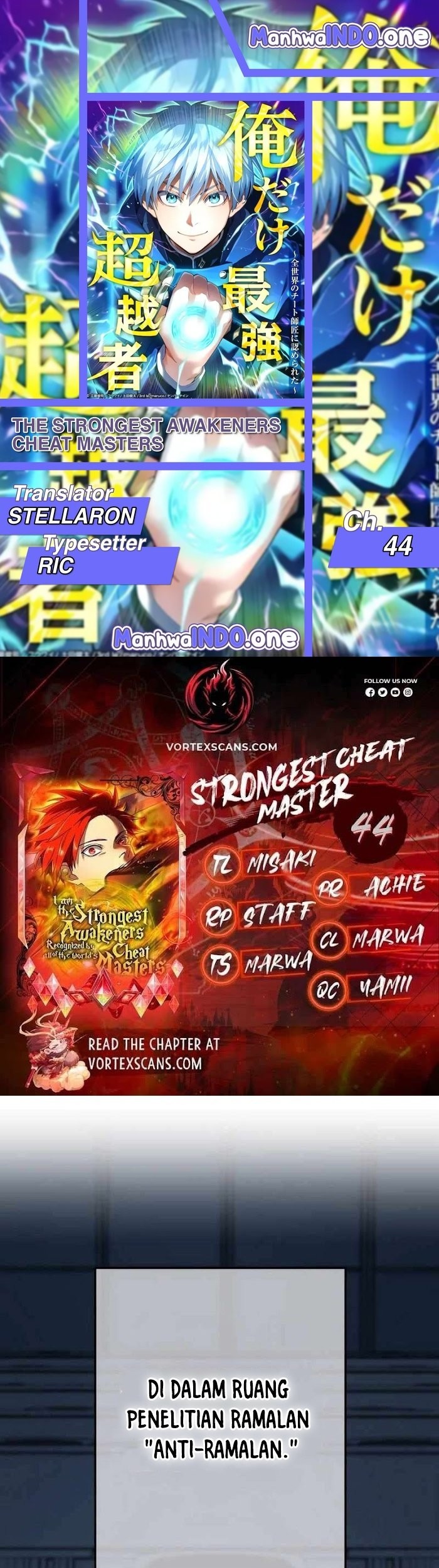 Komik I Am the Strongest Awakeners, Recognized by All of the World’s Cheat Masters Chapter 44 gambar nomor 1