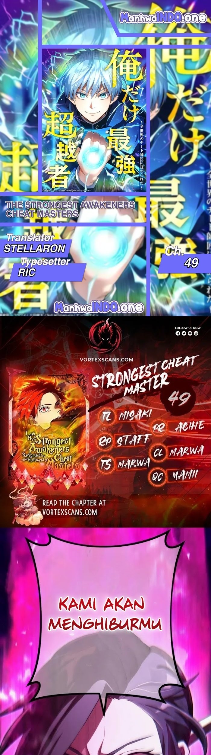 Komik I Am the Strongest Awakeners, Recognized by All of the World’s Cheat Masters Chapter 49 gambar nomor 1
