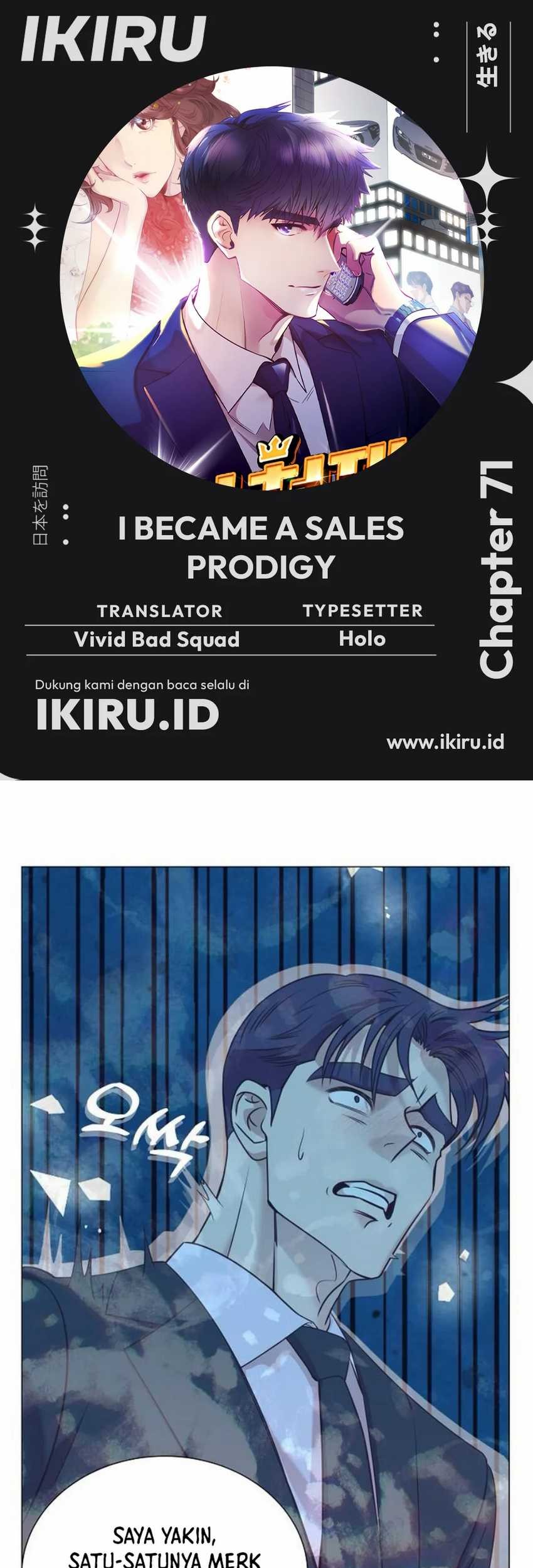 Komik I Became a Sales Prodigy Chapter 71 gambar nomor 1