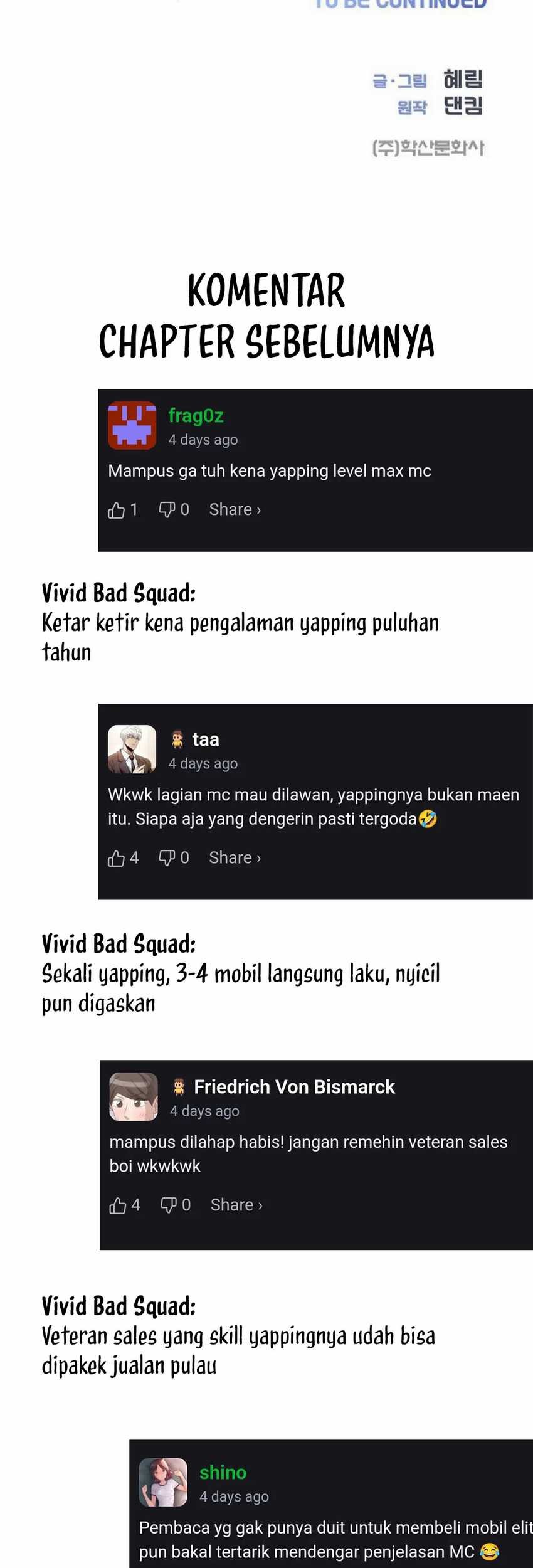 I Became a Sales Prodigy Chapter 71 Gambar 69