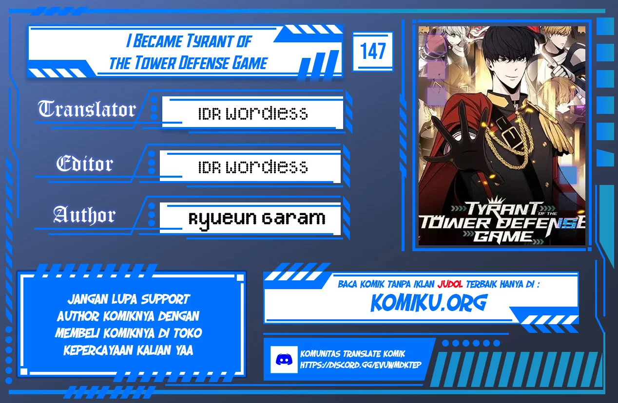 Komik I Became the Tyrant of a Defense Game Chapter 147 gambar nomor 1