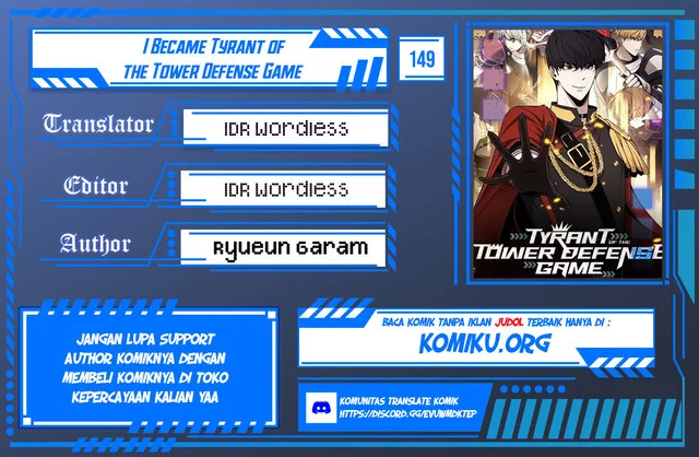 Komik I Became the Tyrant of a Defense Game Chapter 149 gambar nomor 1