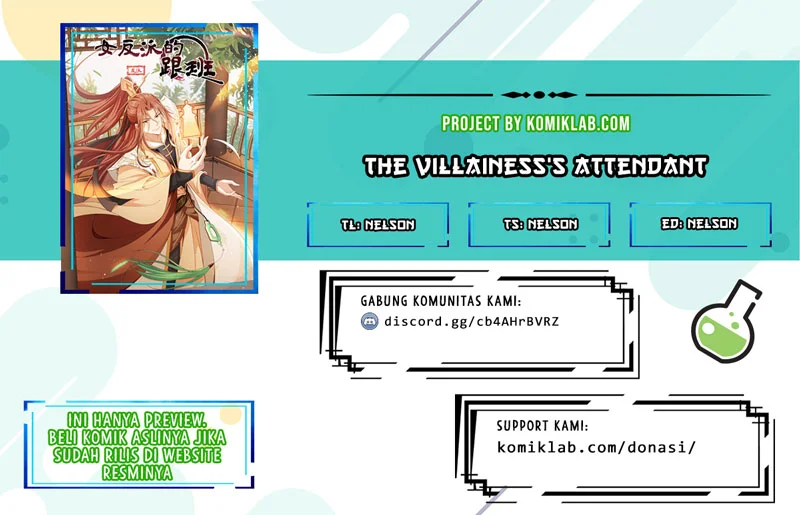 Komik I Became the Attendant of the Villainess Chapter 1 gambar nomor 1