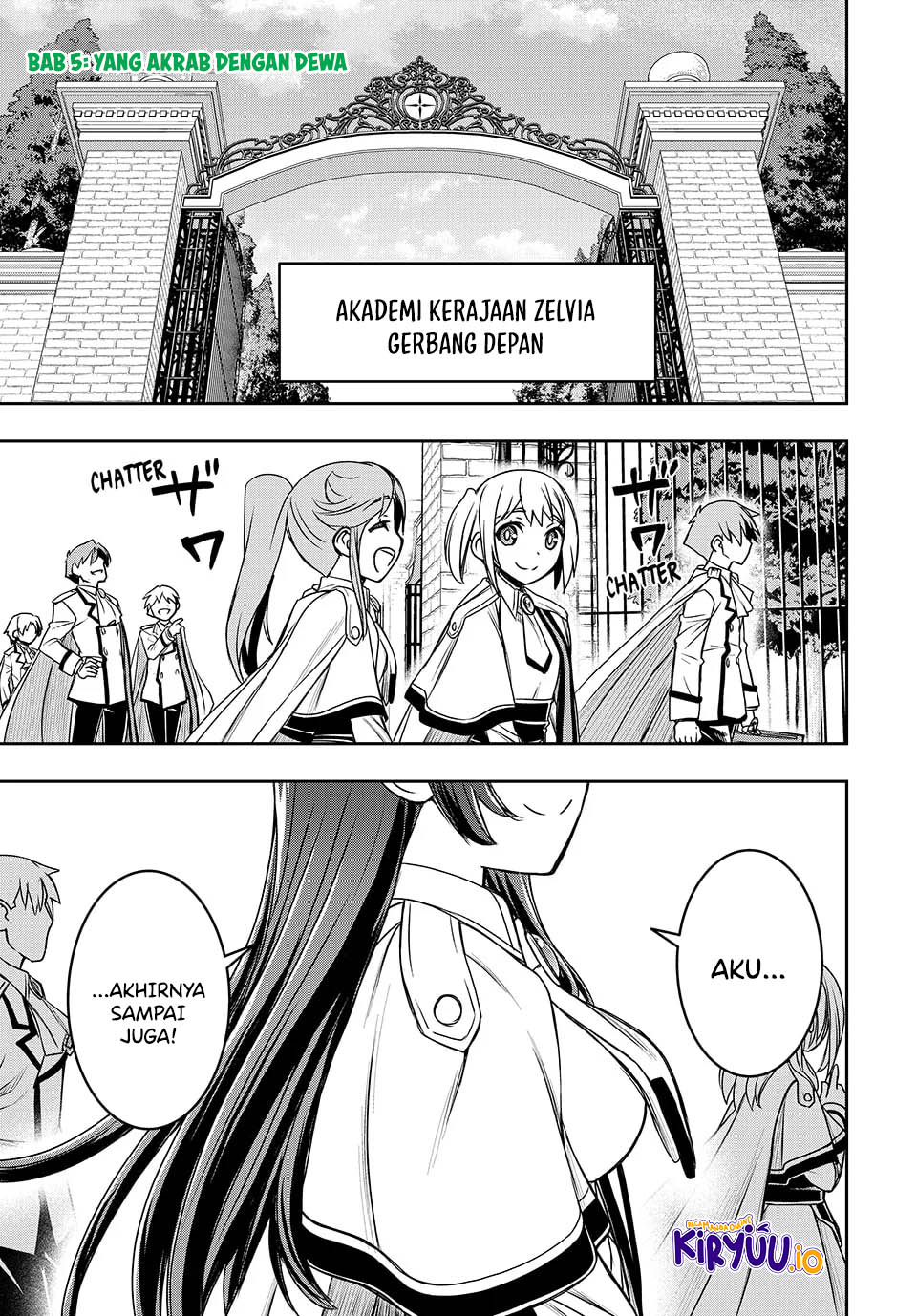 Komik I Got My Wish and Reincarnated as the Villainess (Last Boss)! Chapter 5 gambar nomor 1