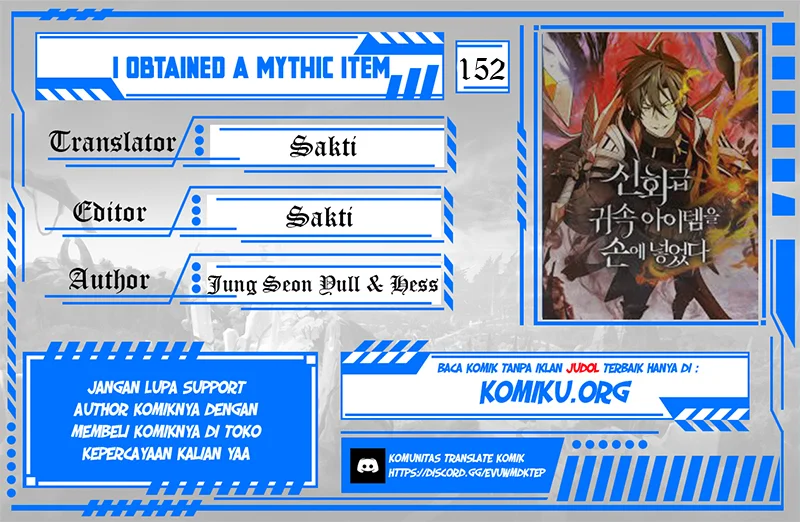 Komik I Obtained a Mythic Item Chapter 152 gambar nomor 1