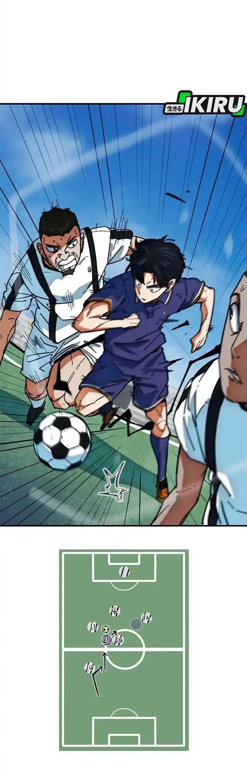 I’m Being Misunderstood as a Soccer Genius Chapter 54 Gambar 59