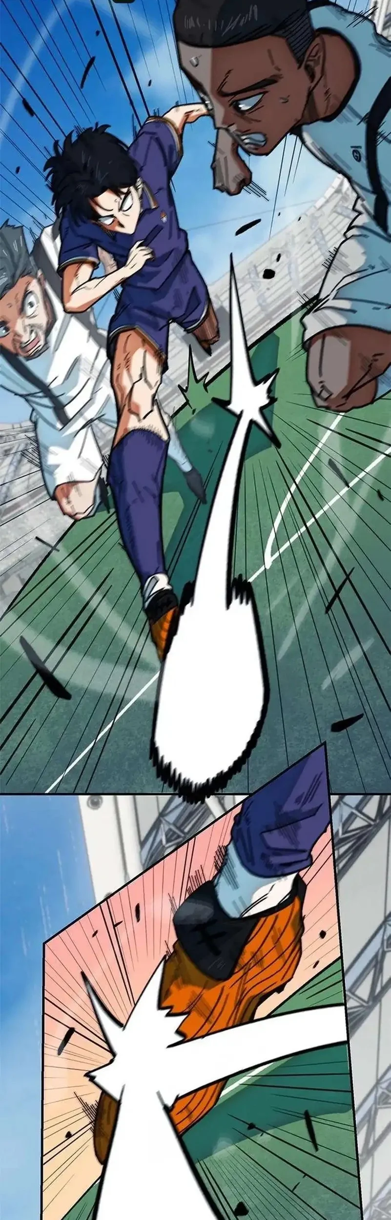 I’m Being Misunderstood as a Soccer Genius Chapter 54 Gambar 64