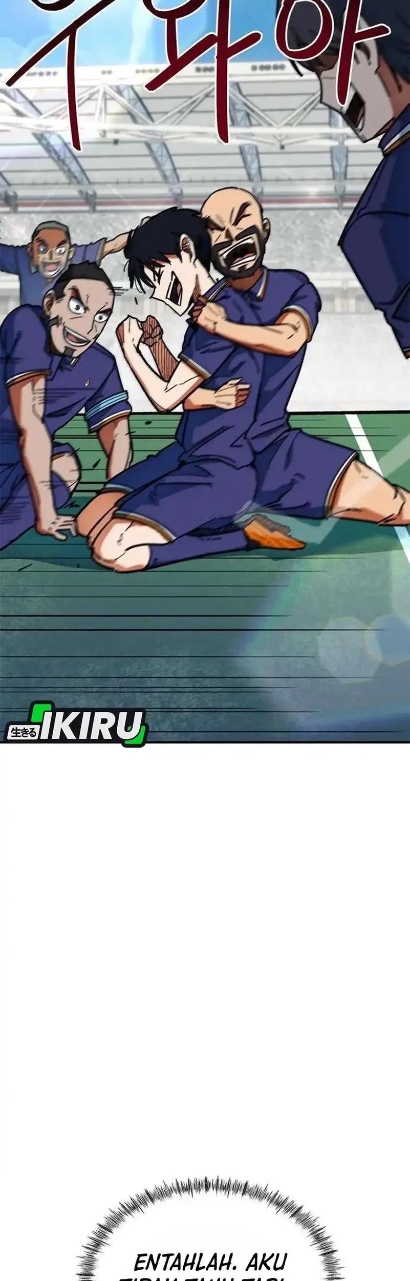 I’m Being Misunderstood as a Soccer Genius Chapter 54 Gambar 78