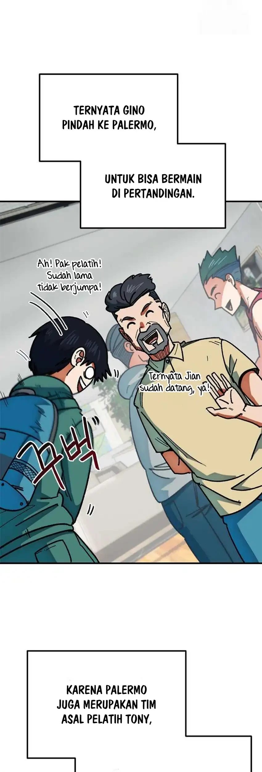 I’m Being Misunderstood as a Soccer Genius Chapter 56 Gambar 69