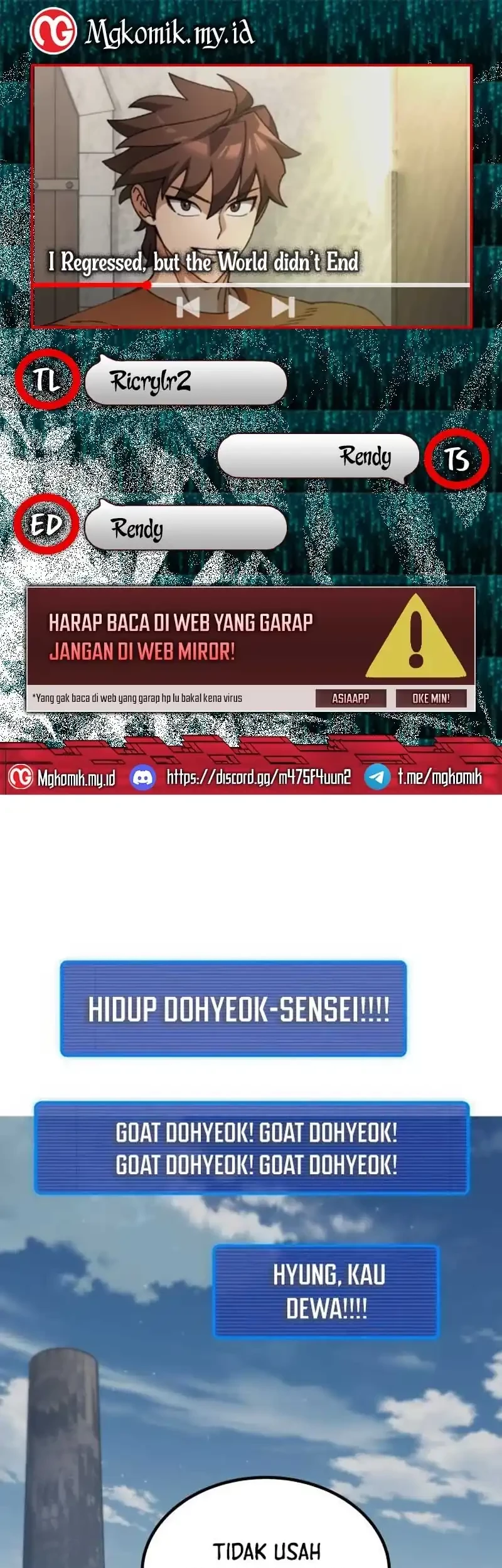 Komik I Regressed, but the World didn’t End Chapter 36 gambar nomor 1