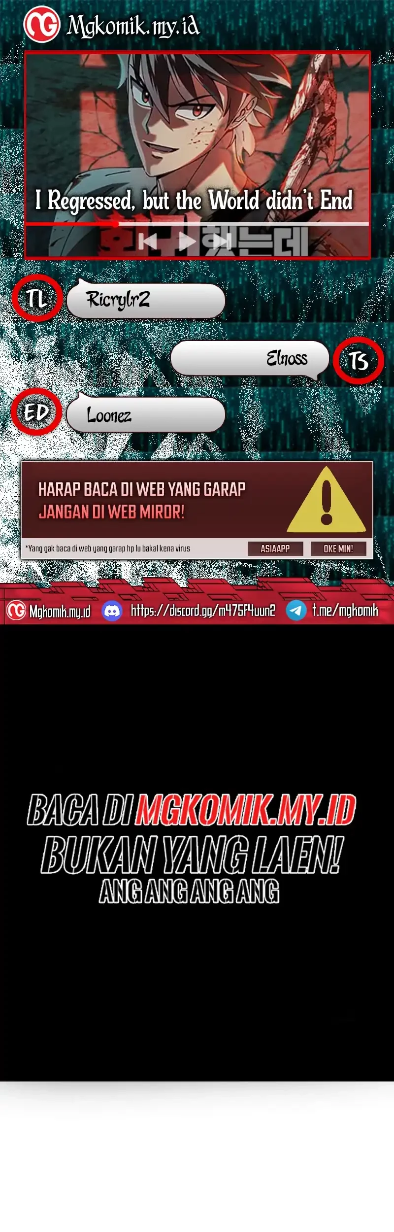 Komik I Regressed, but the World didn’t End Chapter 37 gambar nomor 1