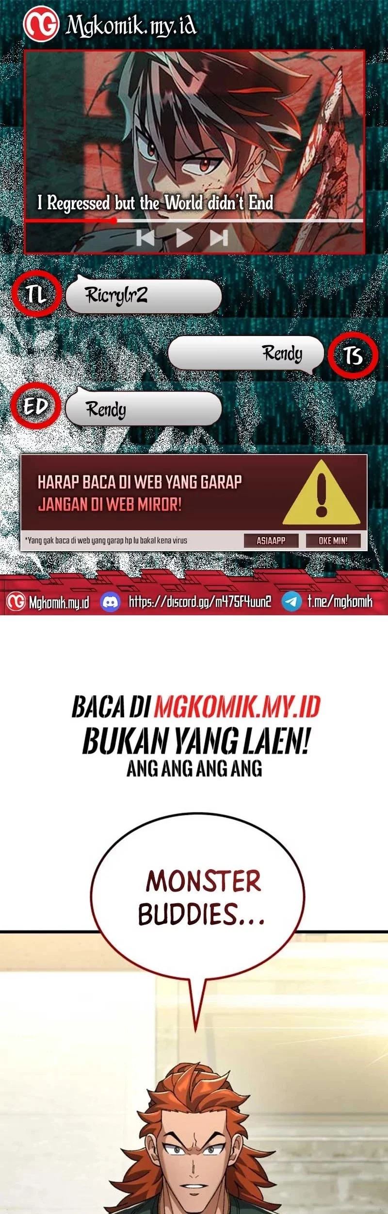 Komik I Regressed, but the World didn’t End Chapter 38 gambar nomor 1