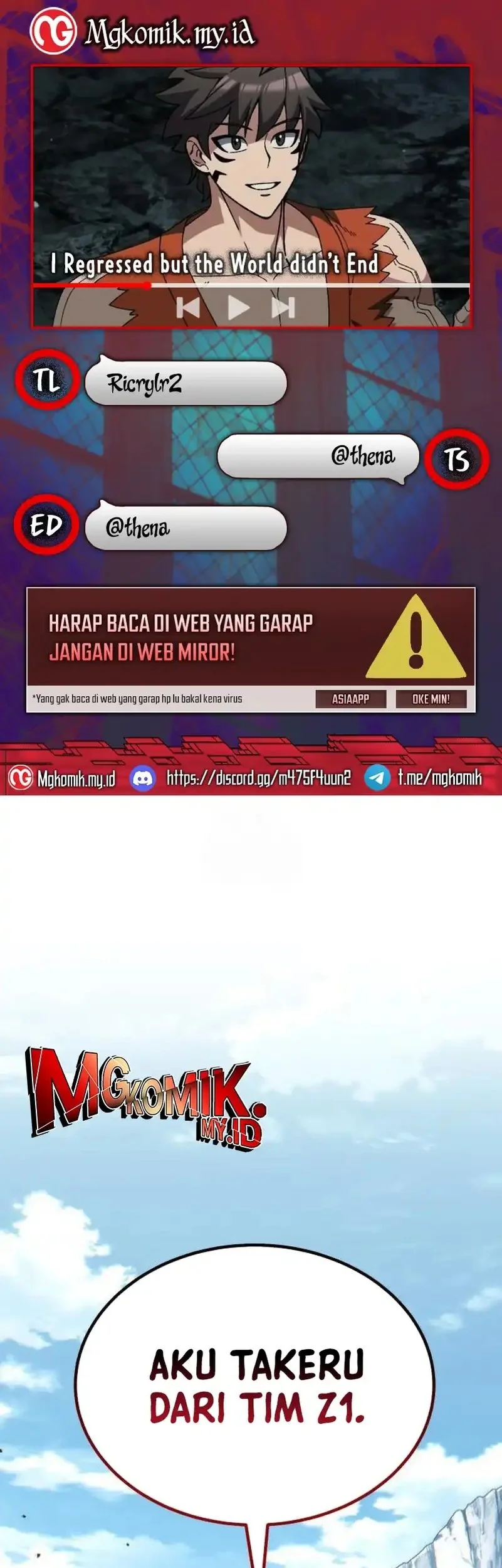 Komik I Regressed, but the World didn’t End Chapter 41 gambar nomor 1