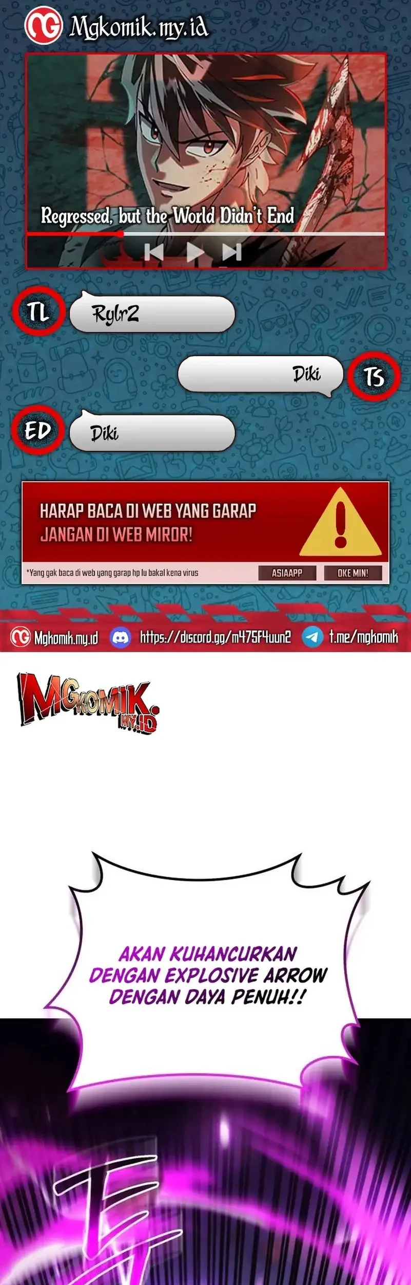 Komik I Regressed, but the World didn’t End Chapter 43 gambar nomor 1