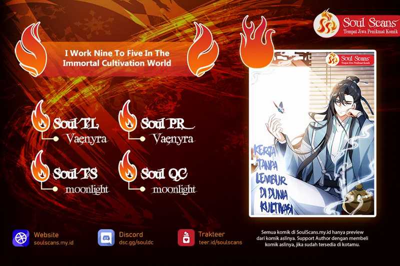 Komik I Work Nine To Five In The Immortal Cultivation World Chapter 110 gambar nomor 1