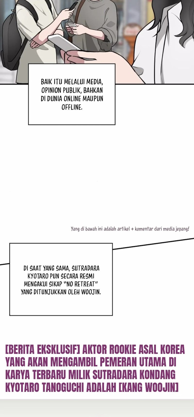 I Was Immediately Mistaken for a Monster Genius Actor Chapter 57 Gambar 3