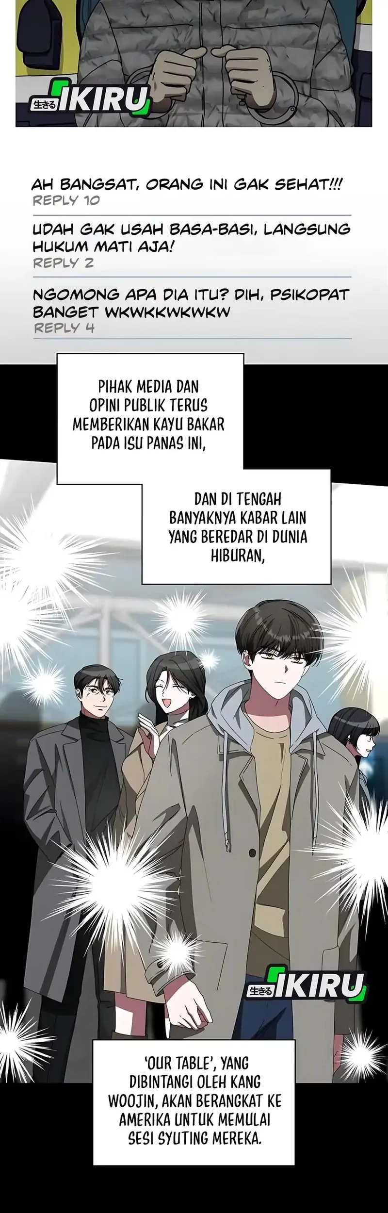 I Was Immediately Mistaken for a Monster Genius Actor Chapter 74 Gambar 3