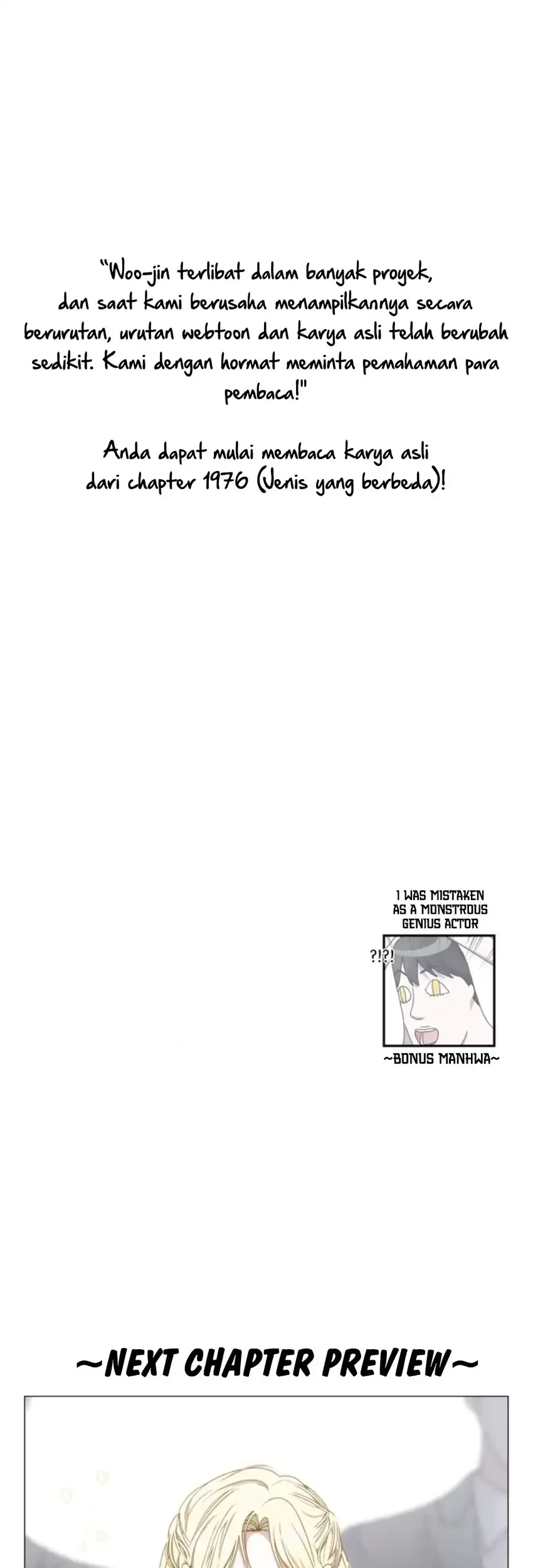 I Was Immediately Mistaken for a Monster Genius Actor Chapter 77 Gambar 74