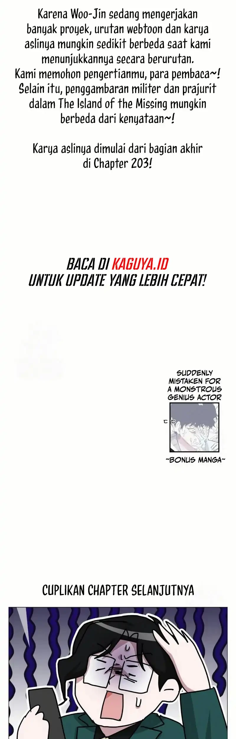 I Was Immediately Mistaken for a Monster Genius Actor Chapter 79 Gambar 51