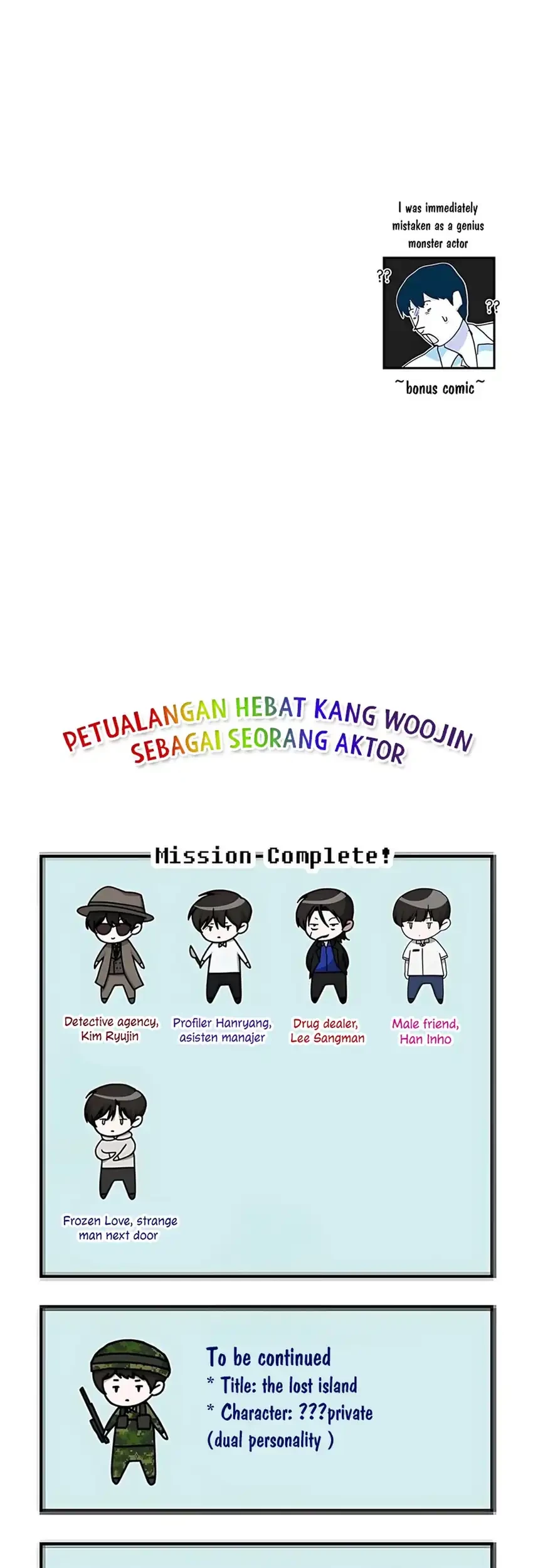 I Was Immediately Mistaken for a Monster Genius Actor Chapter 72 Gambar 82