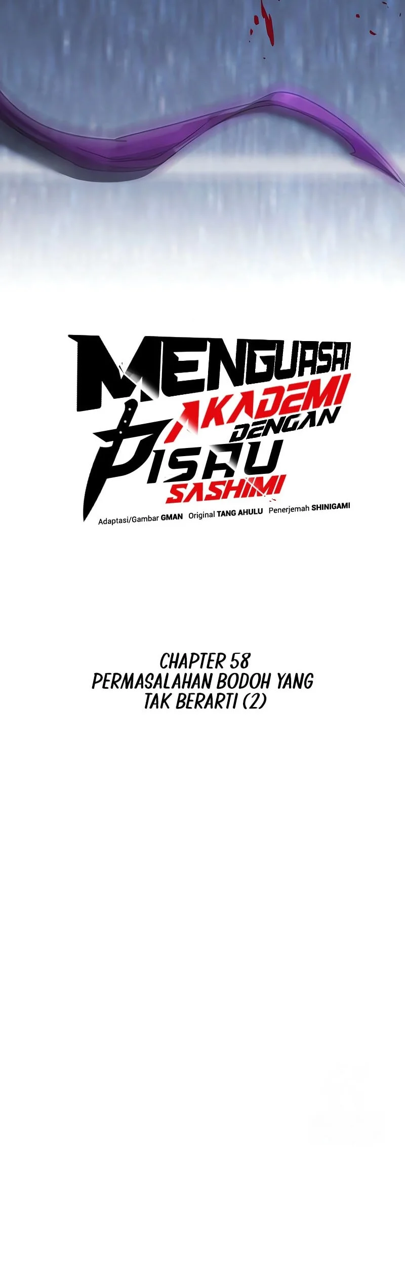 I Took over The Academy With a Single Sashimi Knife Chapter 58 Gambar 21