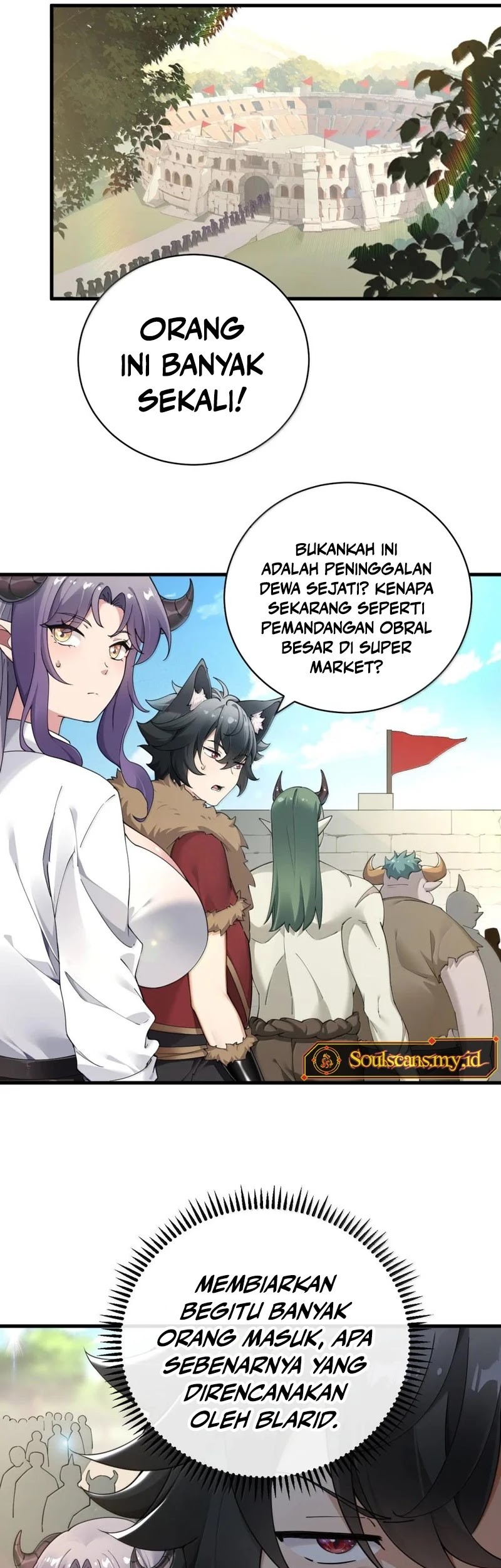 I Transmigrated Into Demon King Of Harem? Chapter 91 Gambar 21