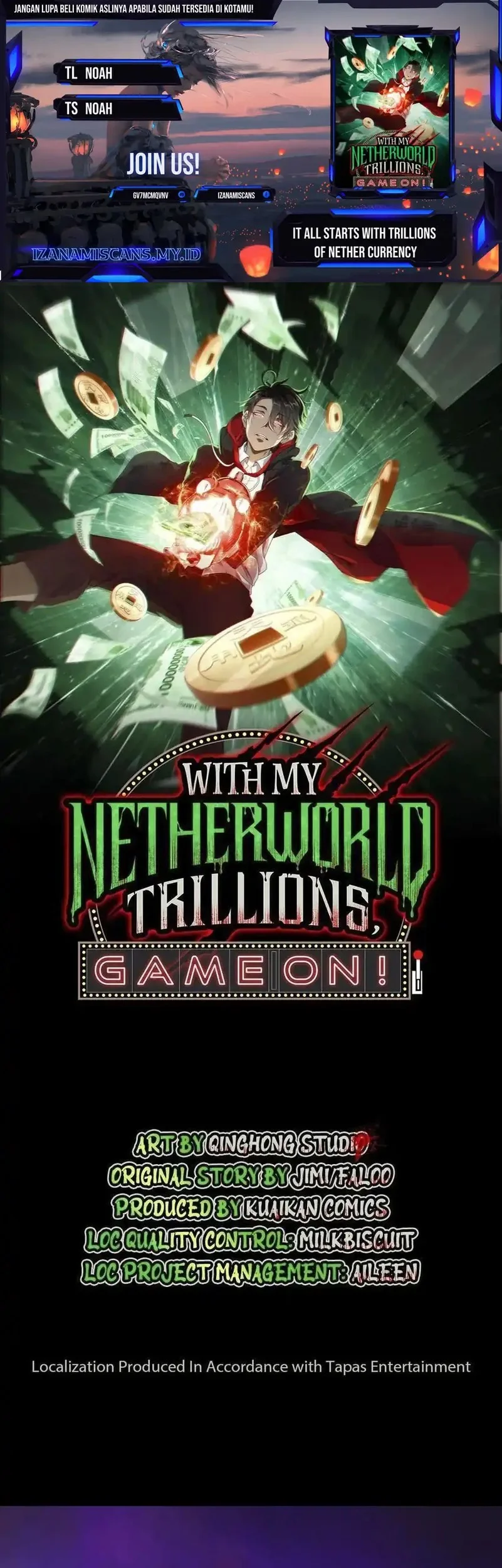 Komik It All Starts With Trillions Of Nether Currency Chapter 196 gambar nomor 1